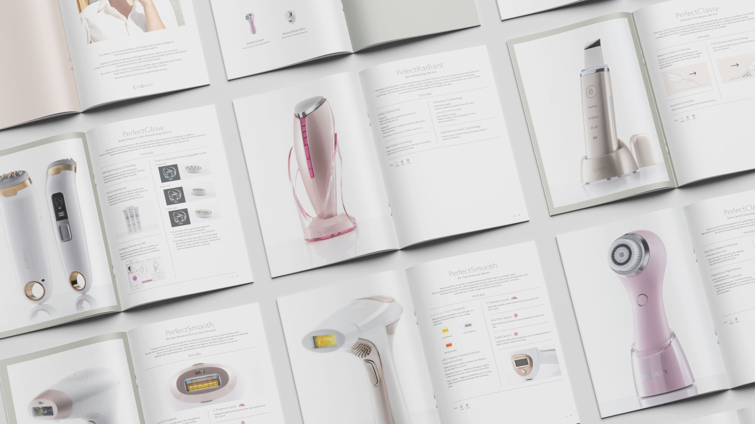 CosBeauty Marketing Collaterals Design