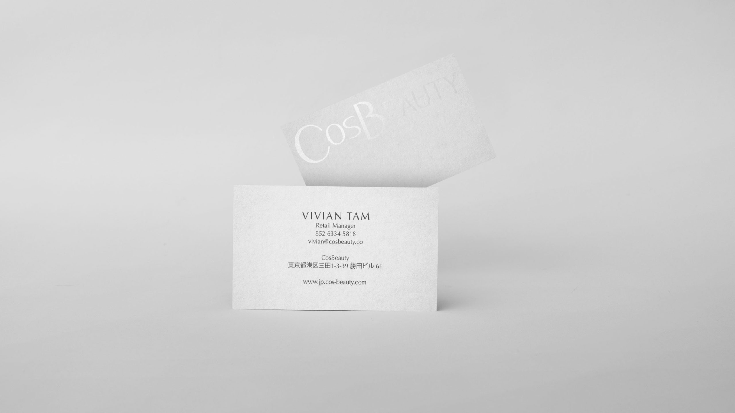 CosBeauty Business Card Design