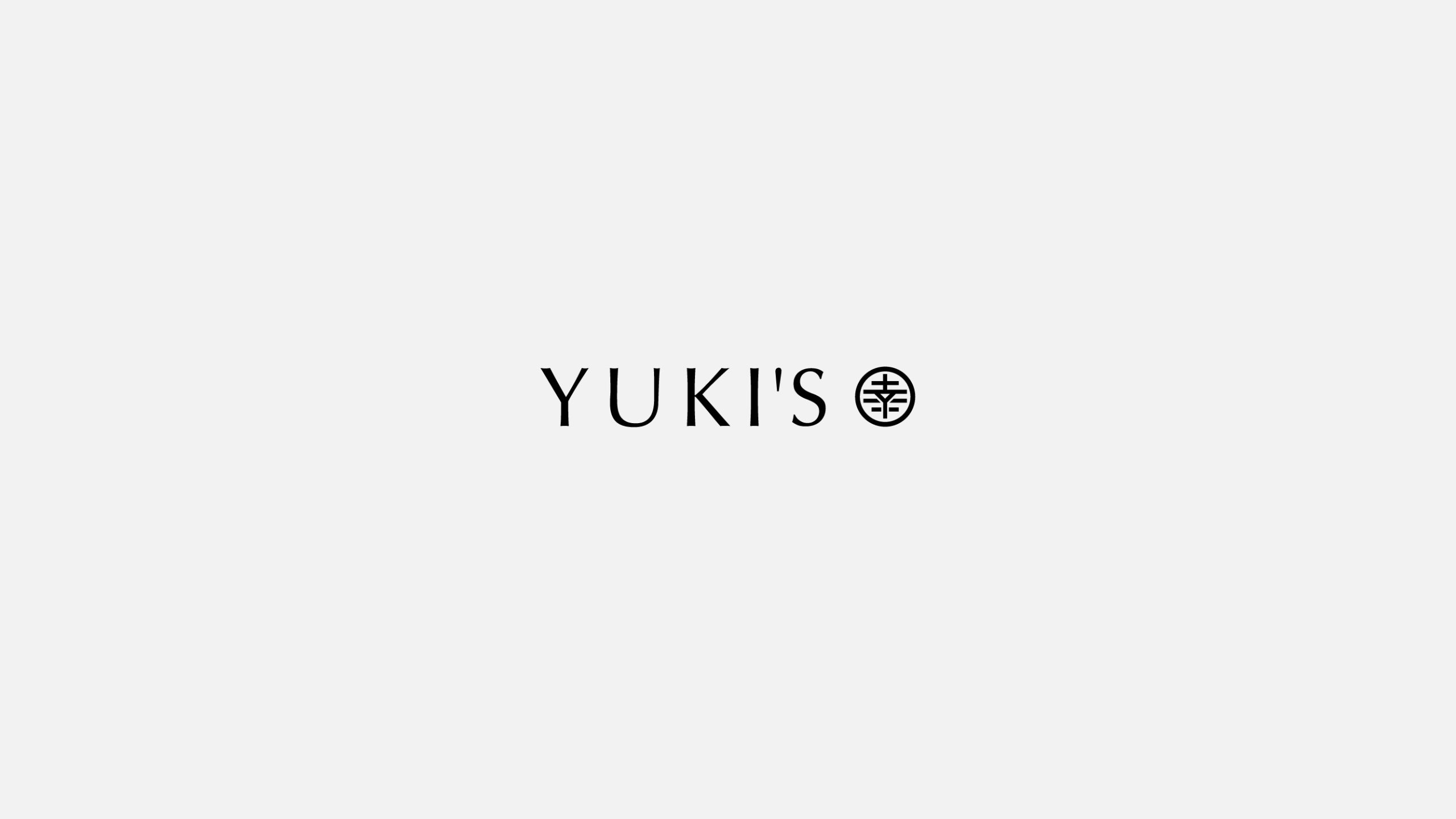 YUKI'S Brand Identity Design in Vancouver, Brandmark Design