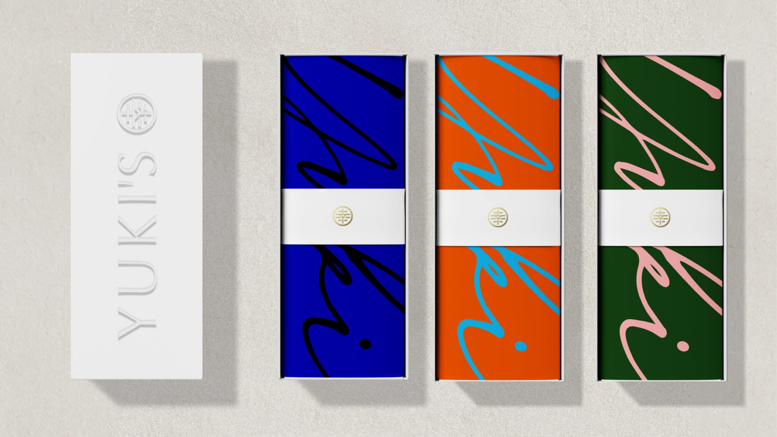 YUKI'S Brand Identity Design in Vancouver, Packaging & Towel Design