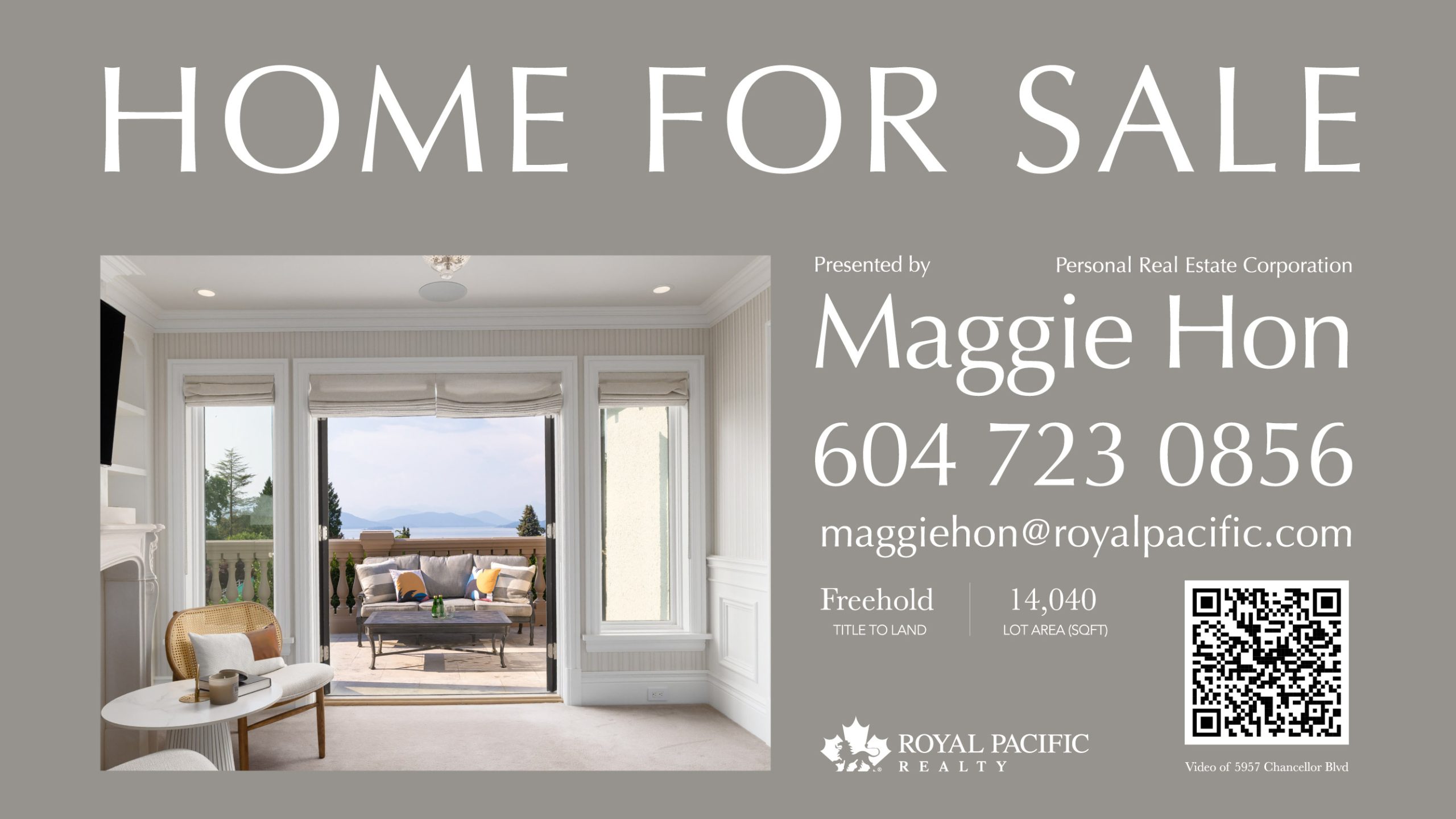 Vancouver Royal Pacific Realtor Marketing Materials Design