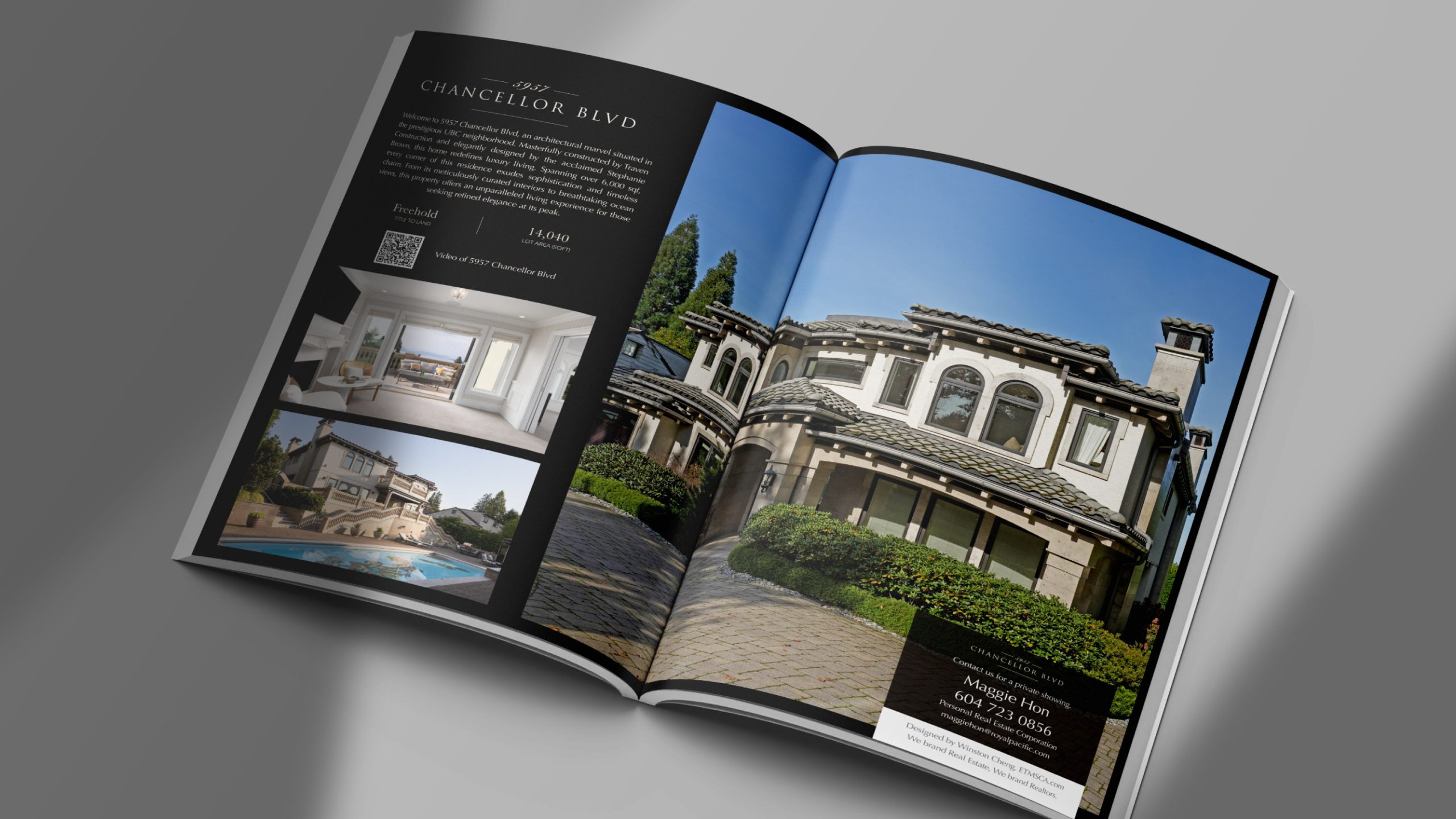 Vancouver Royal Pacific Realtor Marketing Materials Design