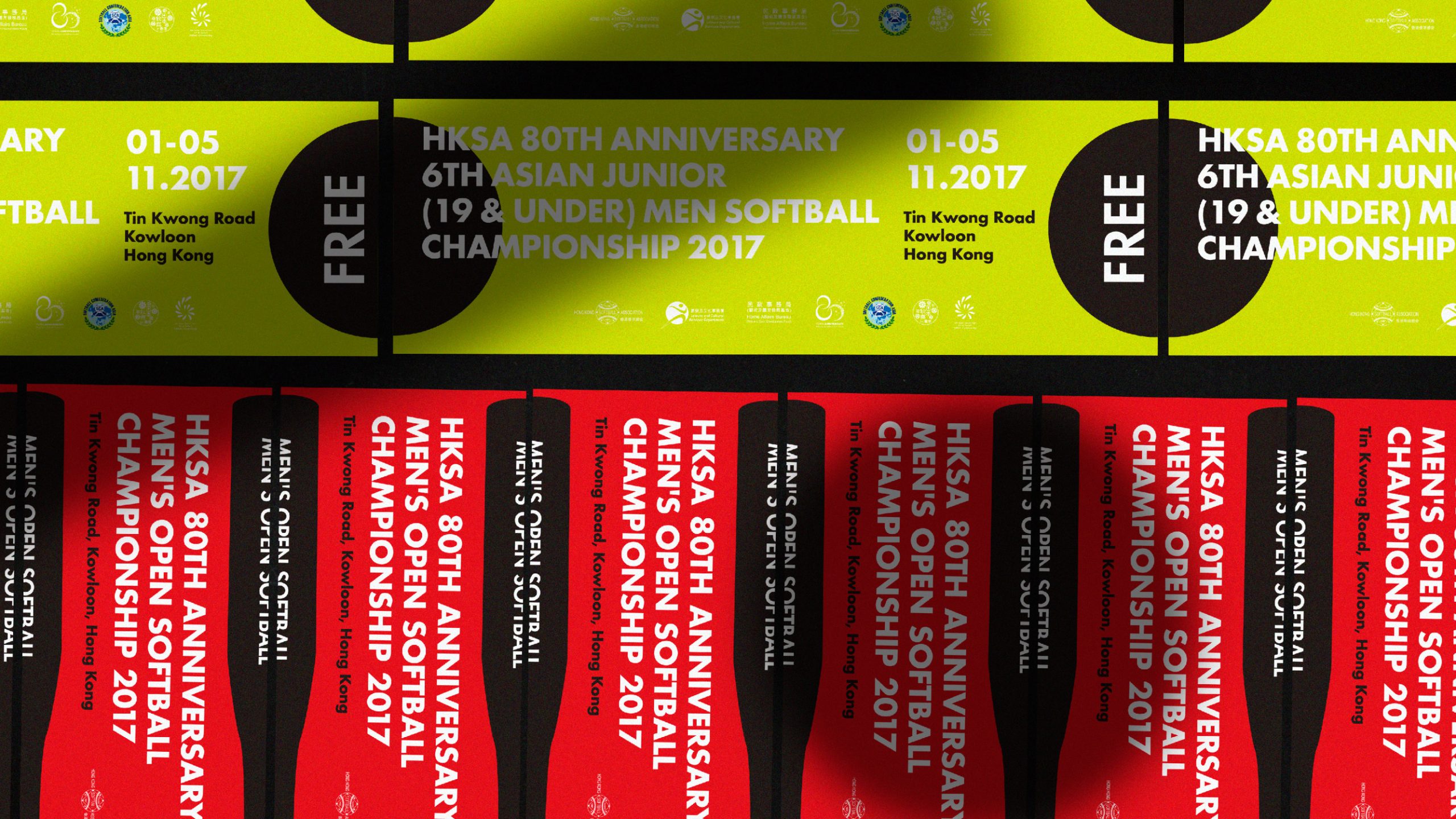 HKSA, Event and Marketing Collaterals Design, Brand Identity Design